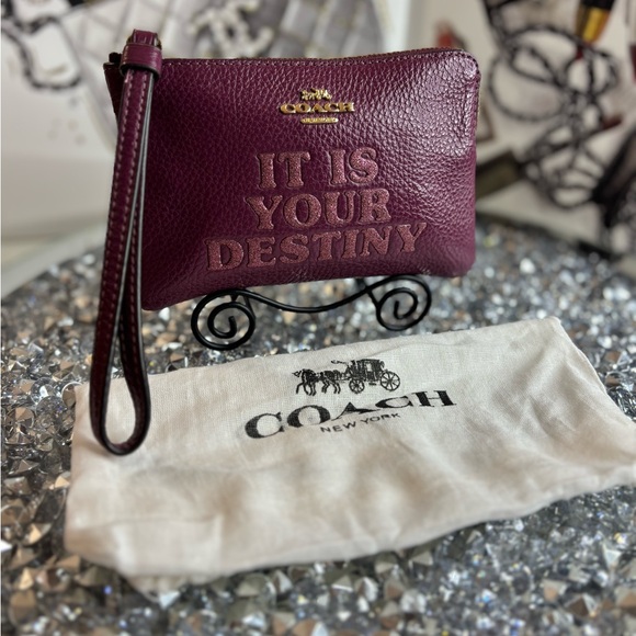 Coach Handbags - Coach X Star Wars Corner Zip Wristlet EUC